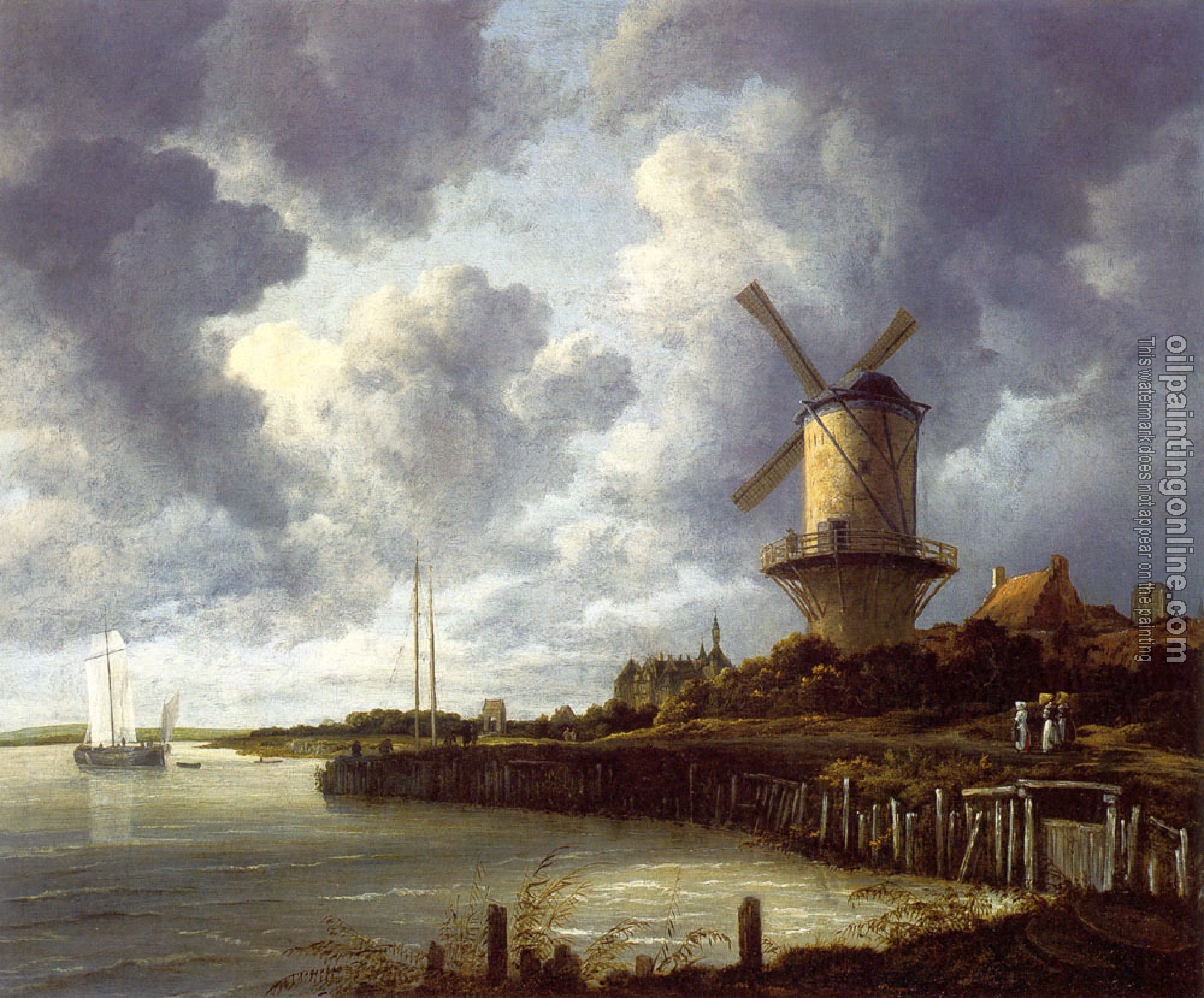 Jacob van Ruisdael - Mill at Wijk near Duursteede